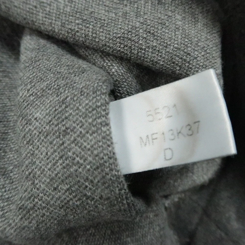 Peter Millar Sweater Mens XL Gray Quarter Zip Herringbone Pullover Jumper Golf